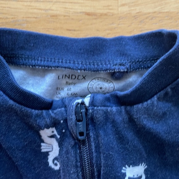 Lindex Baby onesie 4-6 months, VGUC - Picture 2 of 3